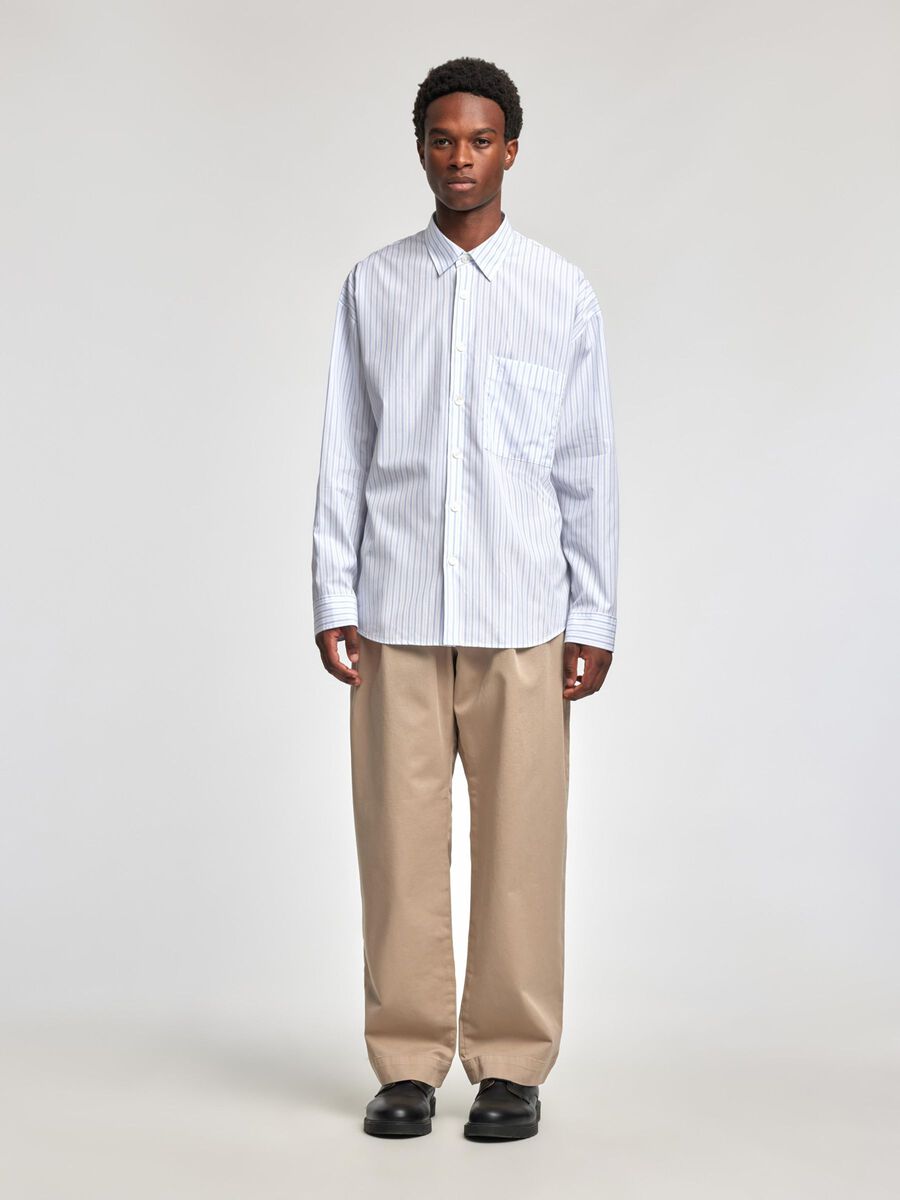 Selected RELAXED FIT SHIRT, Cashmere Blue, highres - 16092469_CashmereBlue_1140199_005.jpg