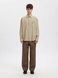 Selected RELAXED FIT SHIRT, Weathered Teak, highres - 16096727_WeatheredTeak_1164285_005.jpg