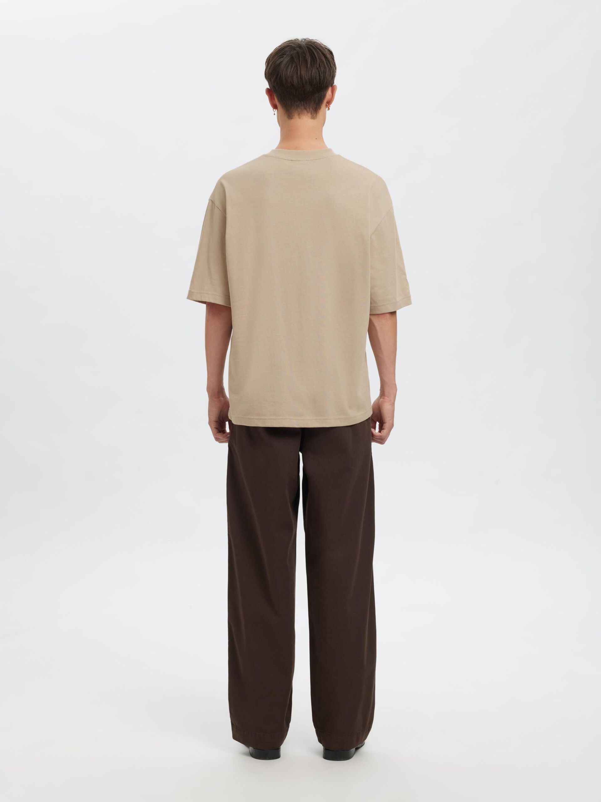 Carousel image - LOOSE FIT T-SHIRT, Pure Cashmere | 4