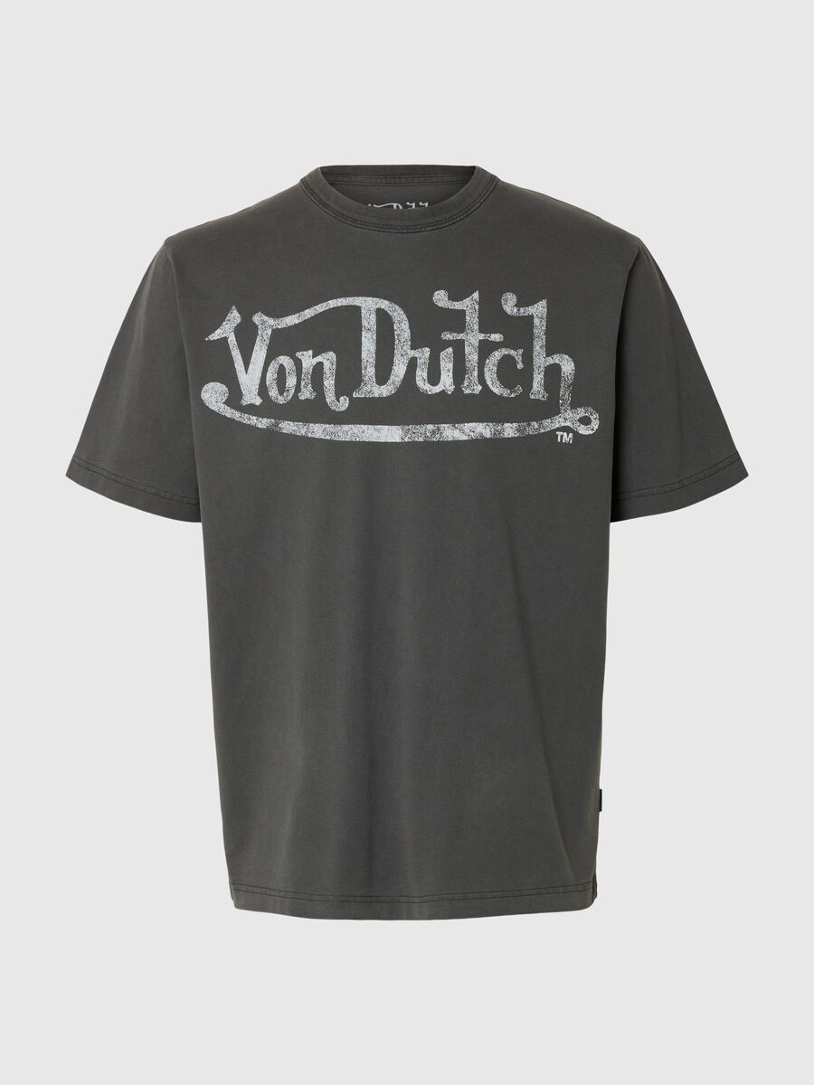 Carousel image - PRINTED CREWNECK T-SHIRT, Forged Iron | 3