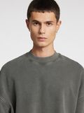 Selected RELAXED FIT  SWEATSHIRT, Forged Iron, highres - 16097124_ForgedIron_006.jpg