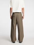 Product image thumbnail - WOOL BLEND TROUSERS, Brindle | 6