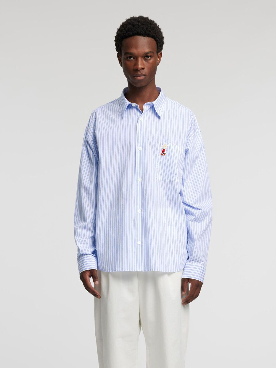 Selected RELAXED FIT  SHIRT, Bright White, highres - 16095170_BrightWhite_1131059_003.jpg
