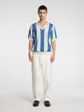 Selected OVERSIZED KNITTED POLO SHIRT, White, highres - 16097166_White_1169909_005.jpg