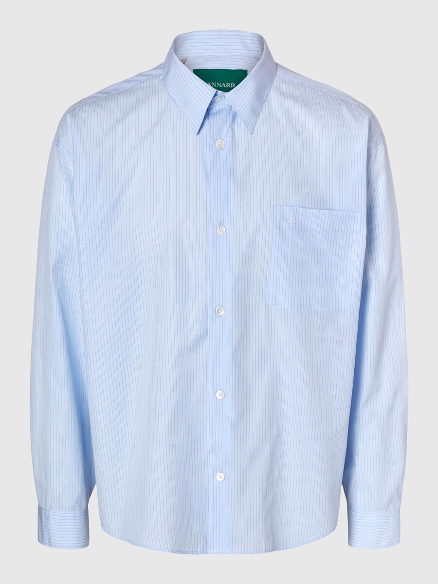 Carousel image - RELAXED FIT SHIRT, Cashmere Blue | 3