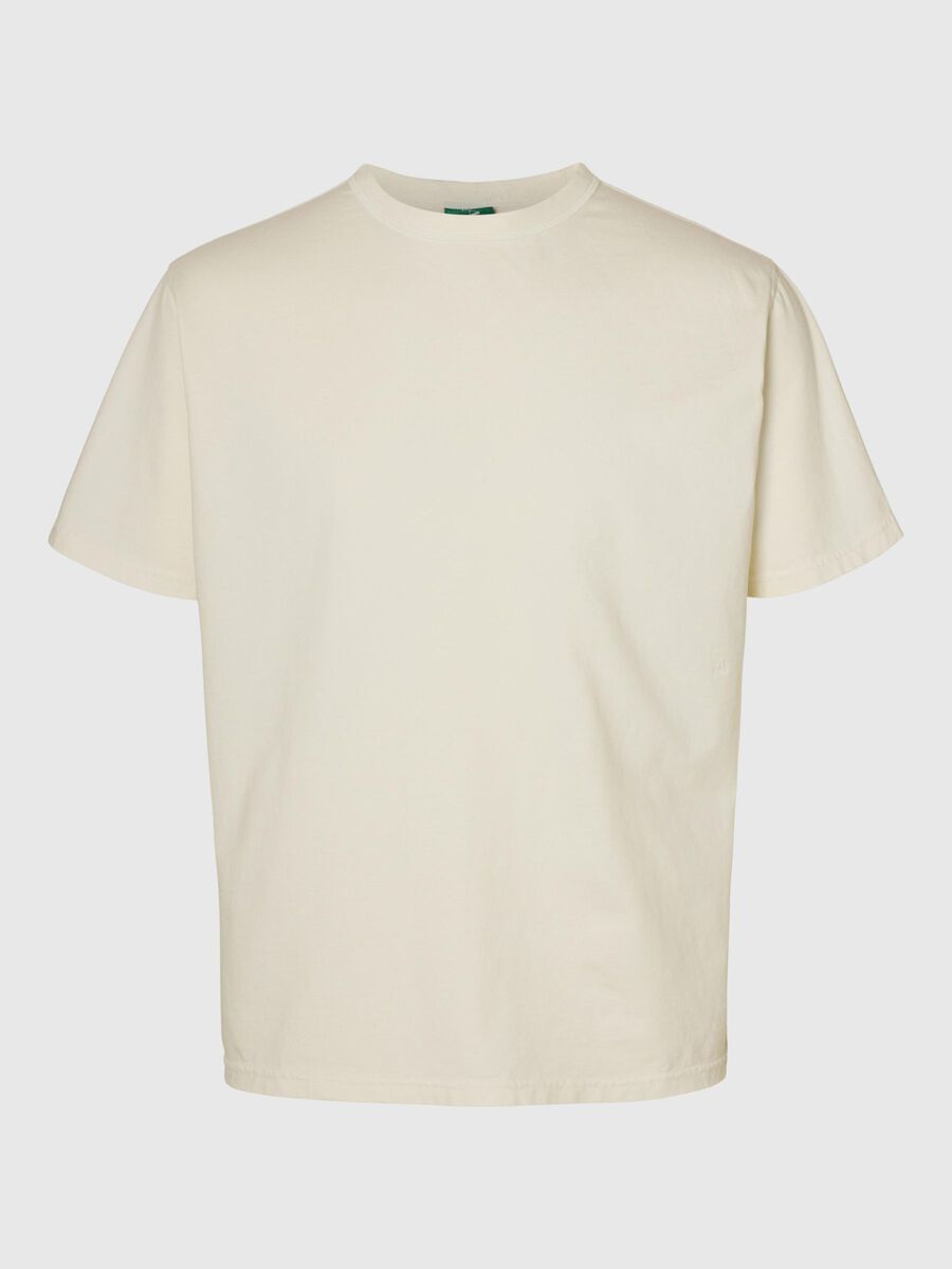 Carousel image - COTTON SHORT-SLEEVED T-SHIRT, Birch | 3