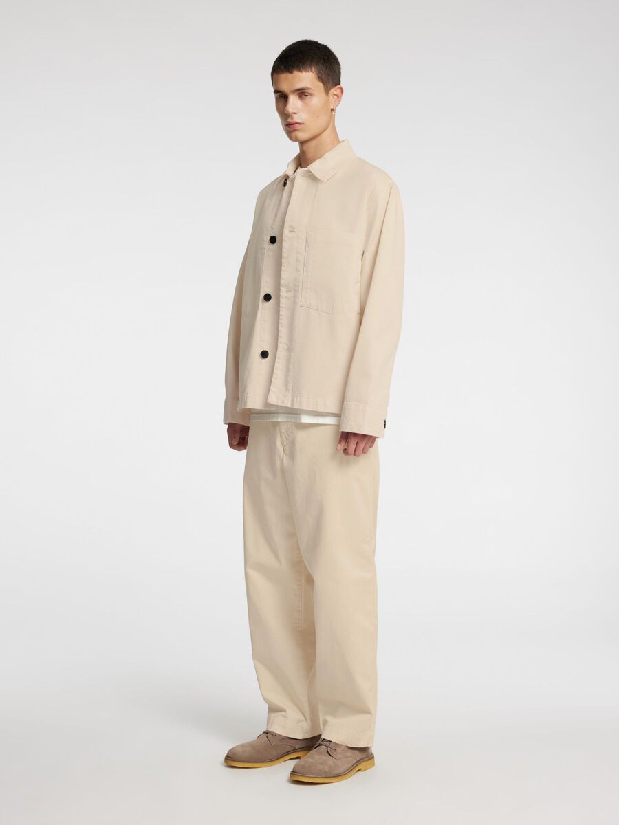 Carousel image - RELAXED FIT OVERSHIRT, Birch | 5