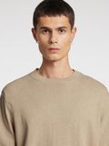 Selected REGULAR FIT  KNITTED PULLOVER, Beige, highres - 16097167_Beige_006.jpg
