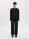 Product image thumbnail - LONG SLEEVED T-SHIRT, Dark Navy | 4