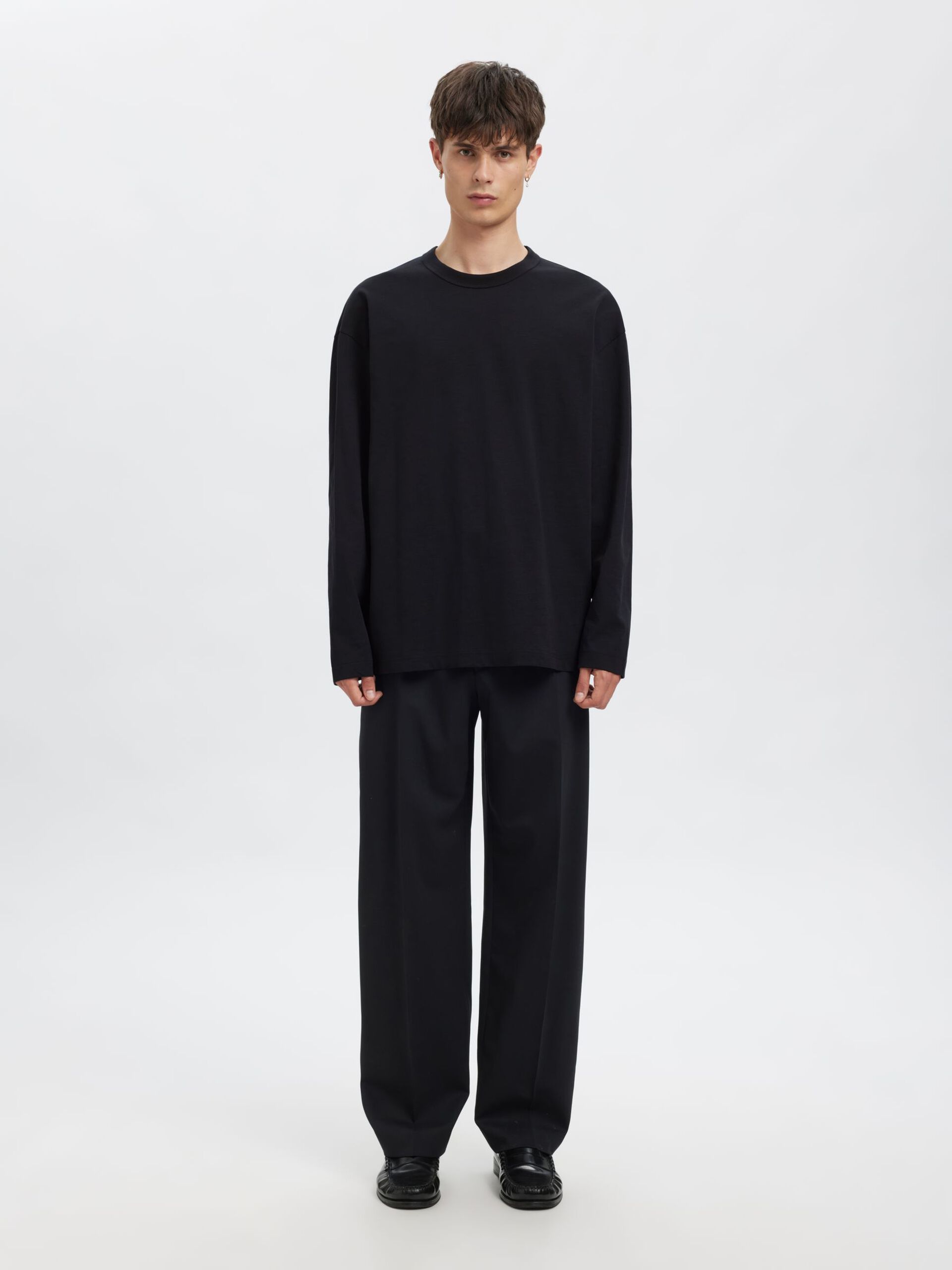 Carousel image - LONG SLEEVED T-SHIRT, Dark Navy | 4