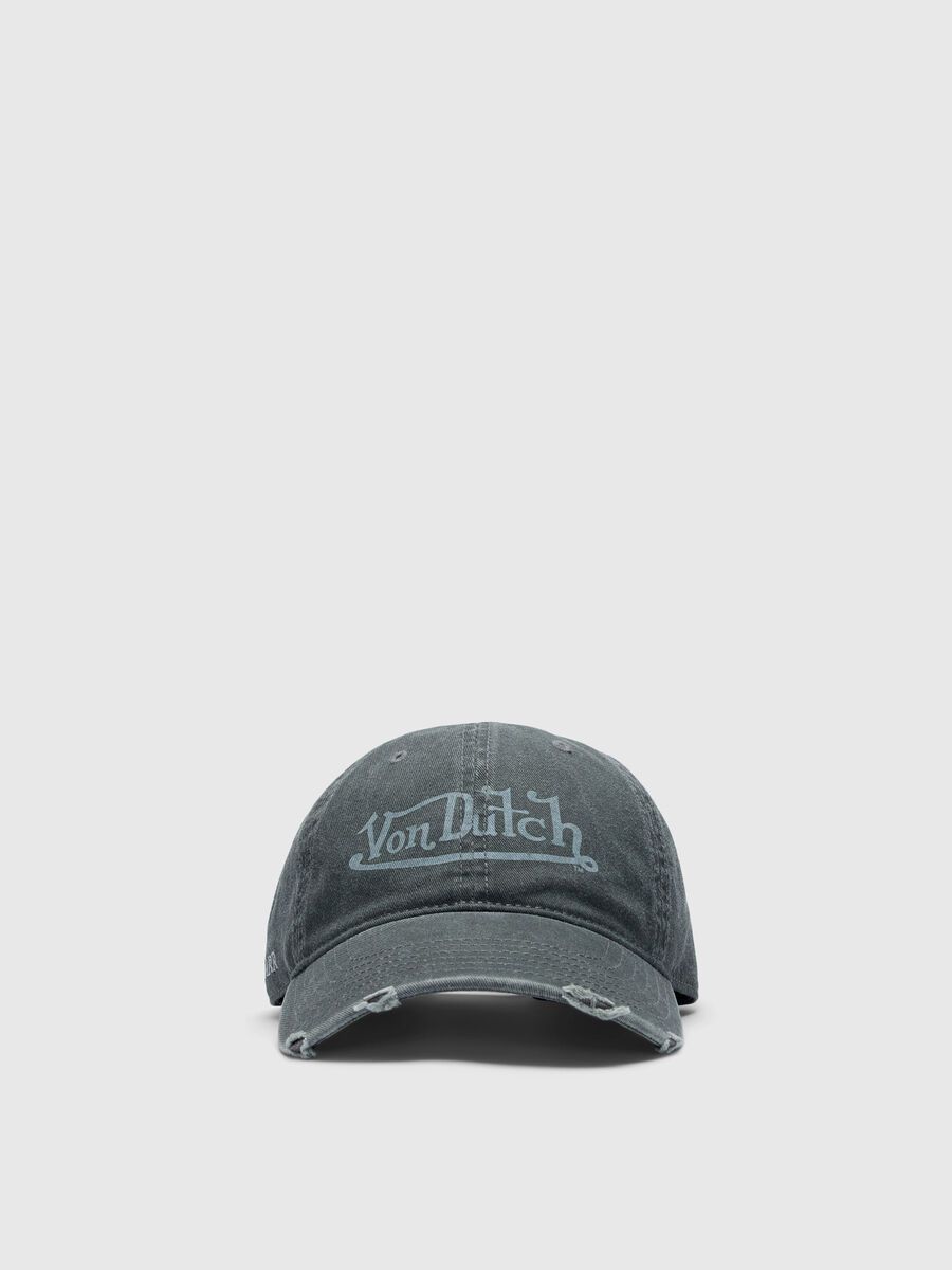 Carousel image - DISTRESSED CAP, Dark Grey | 3