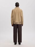 Product image thumbnail - SUEDE JACKET, Weathered Teak | 4