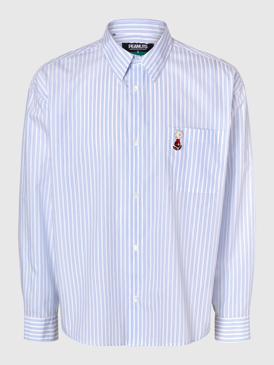 Carousel image - EMBROIDERED REGULAR FIT SHIRT, Bright White | 3