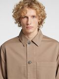 Selected RELAXED FIT OVERSHIRT, Weathered Teak, highres - 16097033_WeatheredTeak_006.jpg
