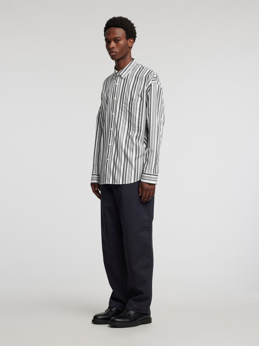 Carousel image - RELAXED FIT SHIRT, Jet Black | 5