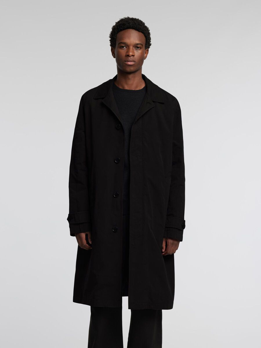 Selected LONG FUNCTIONAL  COAT, Black, highres - 16092432_Black_003.jpg