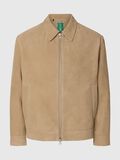 Product image thumbnail - SUEDE JACKET, Weathered Teak | 3