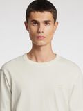 Selected SHORT SLEEVED  T-SHIRT, Cloud Dancer, highres - 16096874_CloudDancer_006.jpg