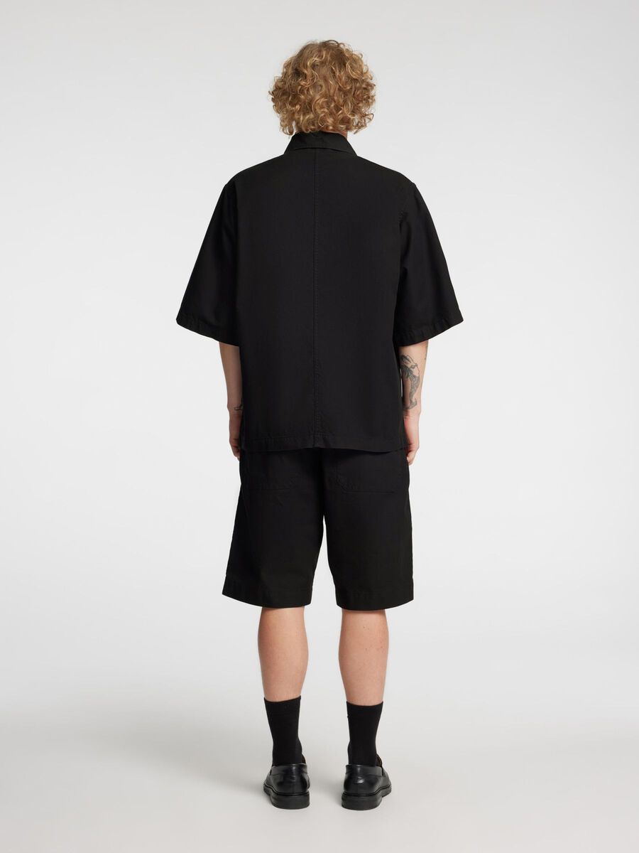 Carousel image - LOOSE FIT SHORTS, Black | 4