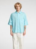 Selected LOOSE FIT  SHORT SLEEVED SHIRT, Blue Elixir, highres - 16097615_BlueElixir_1182159_003.jpg