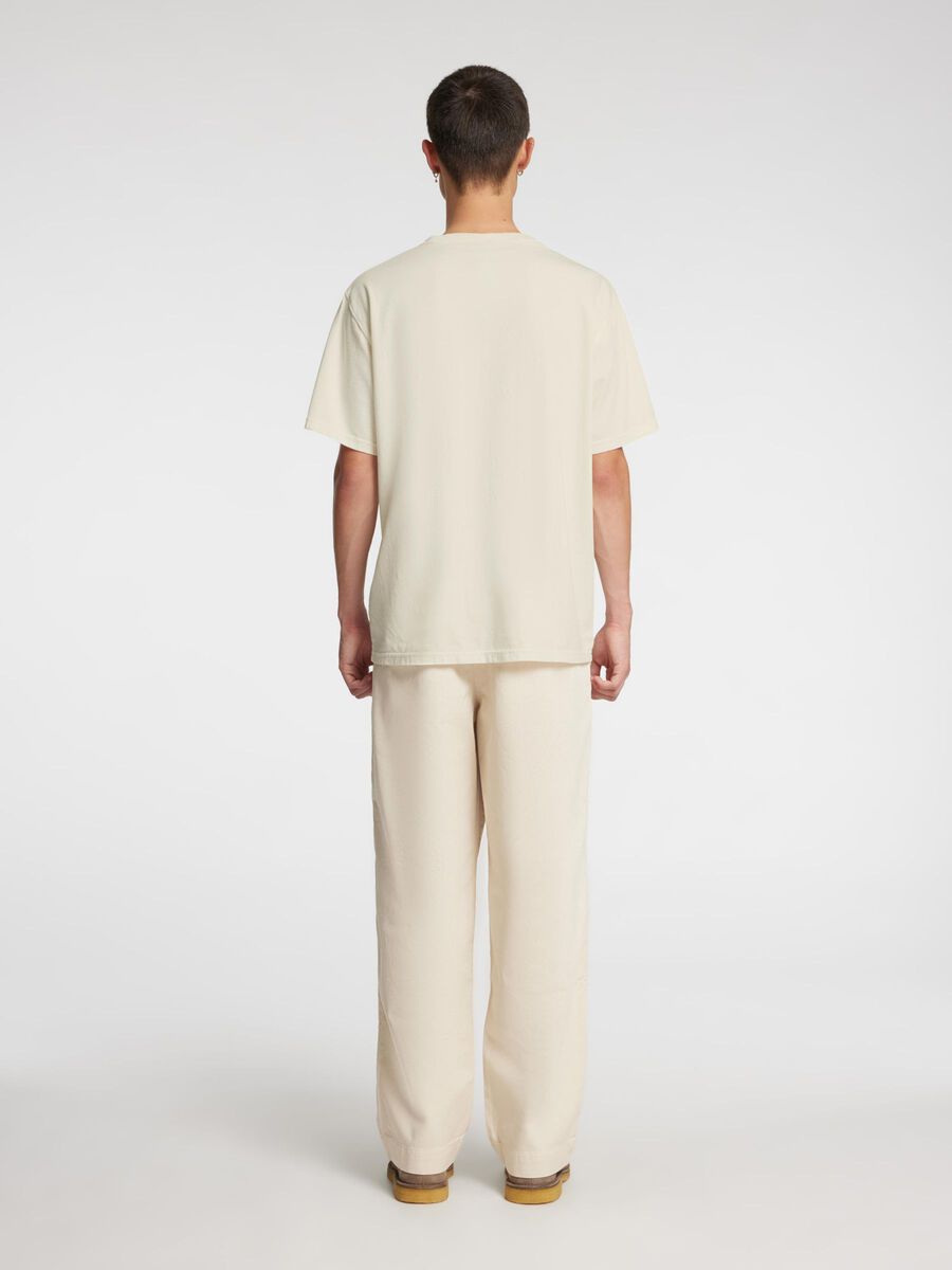 Carousel image - COTTON SHORT-SLEEVED T-SHIRT, Birch | 4