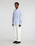 Selected LOOSE FIT COTTON TROUSERS, White, highres - 16094913_White_008.jpg