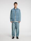 Selected BOXY FIT  DENIM SHIRT, Light Blue, highres - 16097059_LightBlue_005.jpg
