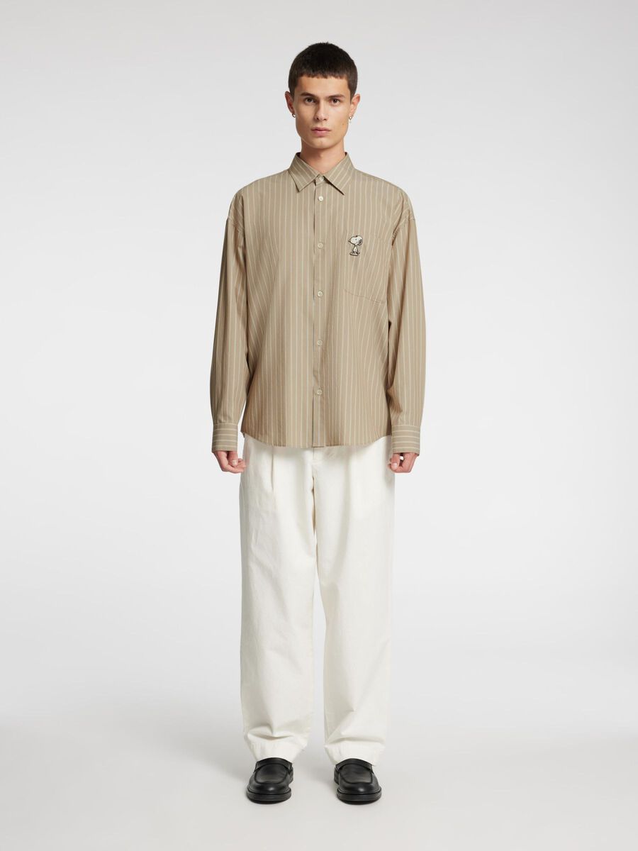 Selected RELAXED FIT SHIRT, Weathered Teak, highres - 16096727_WeatheredTeak_1164285_005.jpg