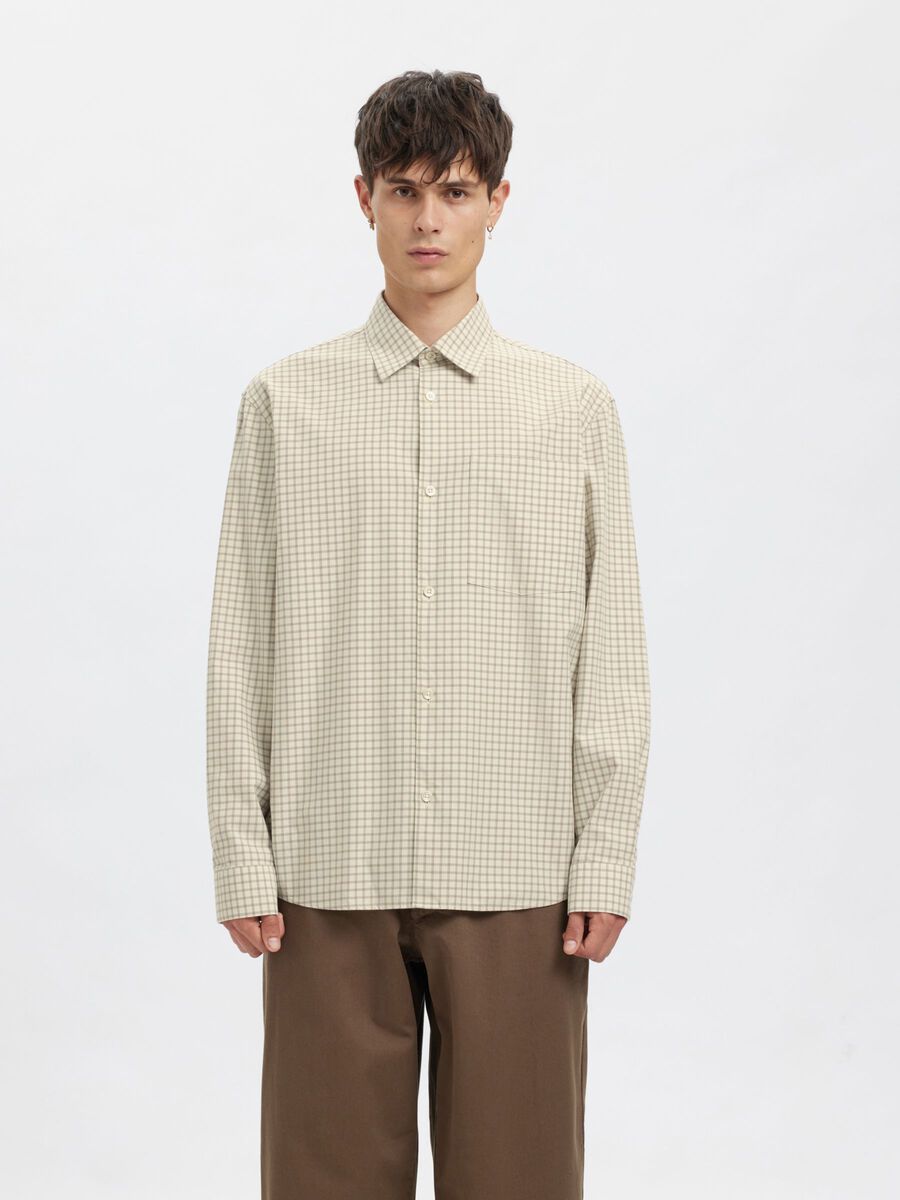 Carousel image - RELAXED FIT SHIRT, Silver Birch | 1