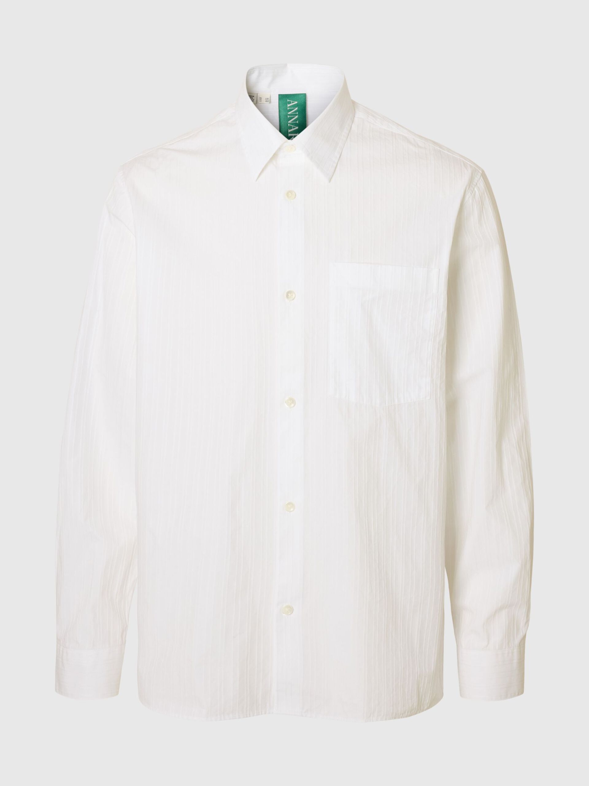 Carousel image - RELAXED FIT SHIRT, Brilliant White | 6