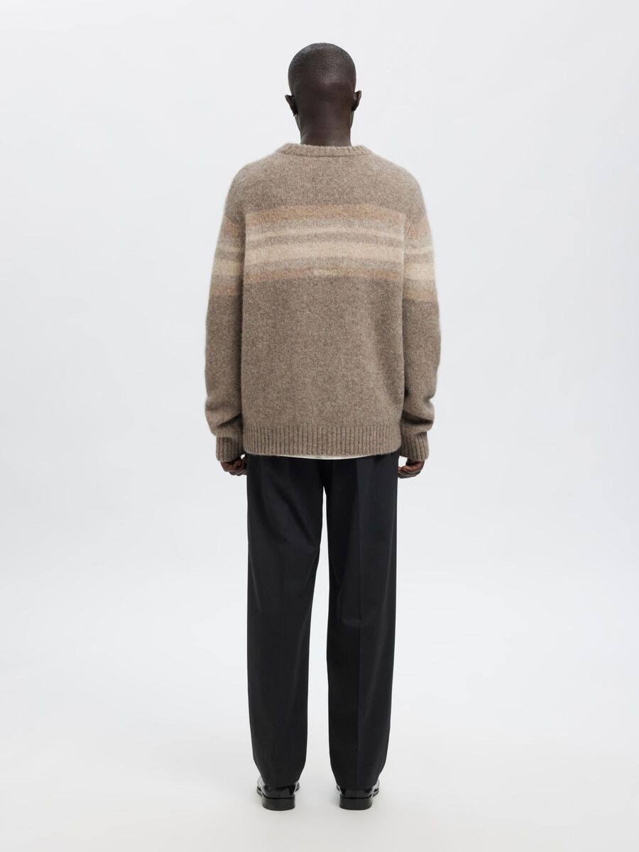 Carousel image - RELAXED FIT TROUSERS, Black | 4