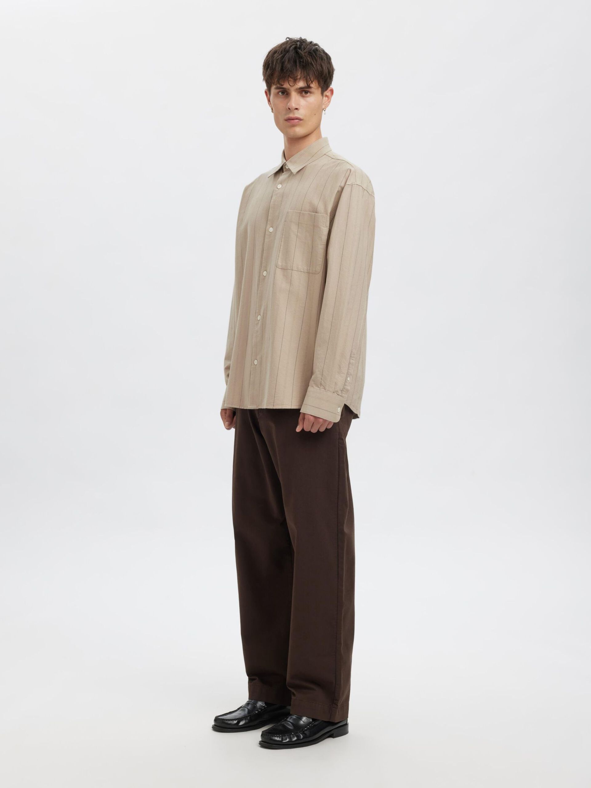 Carousel image - RELAXED FIT SHIRT, Pure Cashmere | 5