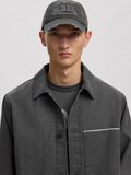 Product image thumbnail - LONG SLEEVED OVERSHIRT, Light Grey Denim | 6
