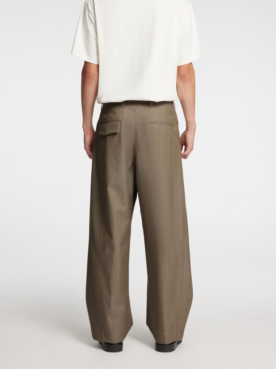 Selected RELAXED FIT  TROUSERS, Brindle, highres - 16096757_Brindle_003.jpg