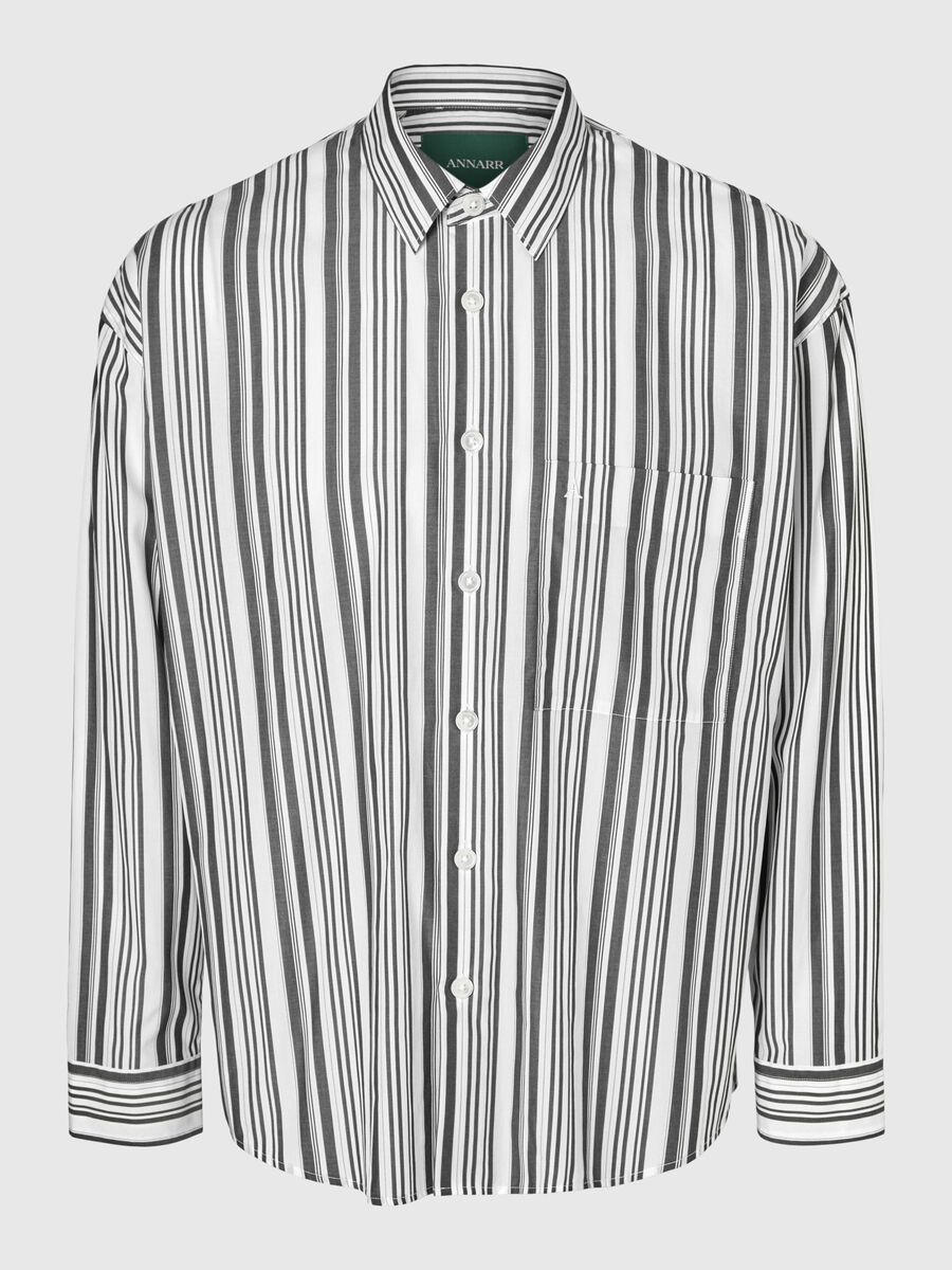 Carousel image - RELAXED FIT SHIRT, Jet Black | 3