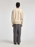 Selected MERINO WOOL PULLOVER, Beige, highres - 16094958_Beige_004.jpg