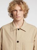 Selected LOOSE FIT OVERSHIRT, Weathered Teak, highres - 16097595_WeatheredTeak_1182523_006.jpg