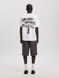 Product image thumbnail - LOOSE FIT T-SHIRT, Brilliant White | 4