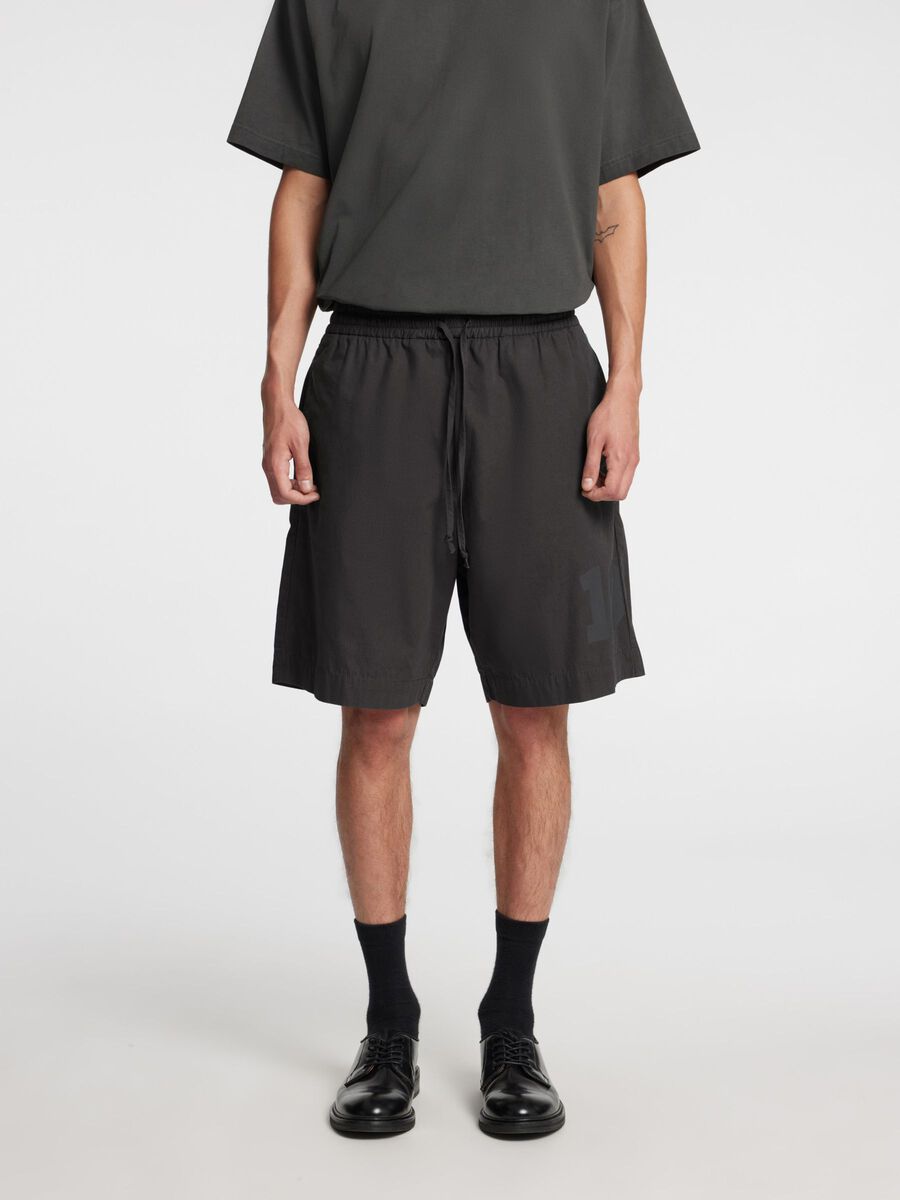 Selected LOOSE FIT  SHORTS, Black Onyx, highres - 16097156_BlackOnyx_003.jpg