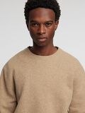 Selected MERINO WOOL PULLOVER, Oatmeal, highres - 16094958_Oatmeal_006.jpg