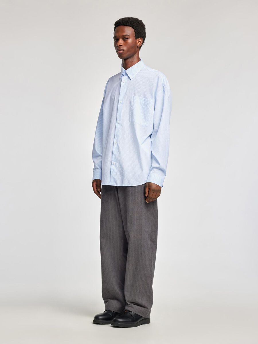 Carousel image - RELAXED FIT SHIRT, Light Blue | 5