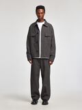 Selected BOXY FIT OVERSHIRT, Dark Gull Gray, highres - 16096176_DarkGullGray_1152736_005.jpg