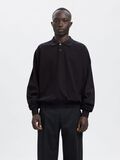 Product image thumbnail - RELAXED FIT POLO SHIRT, Dark Navy | 1