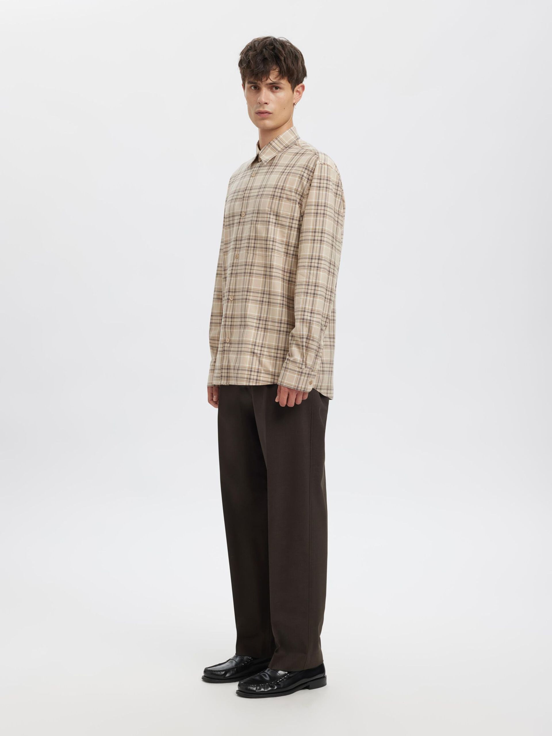 Carousel image - RELAXED FIT SHIRT, Pure Cashmere | 5
