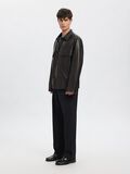 Product image thumbnail - LEATHER  JACKET, Black | 5