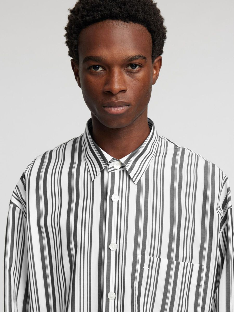Carousel image - RELAXED FIT SHIRT, Jet Black | 6