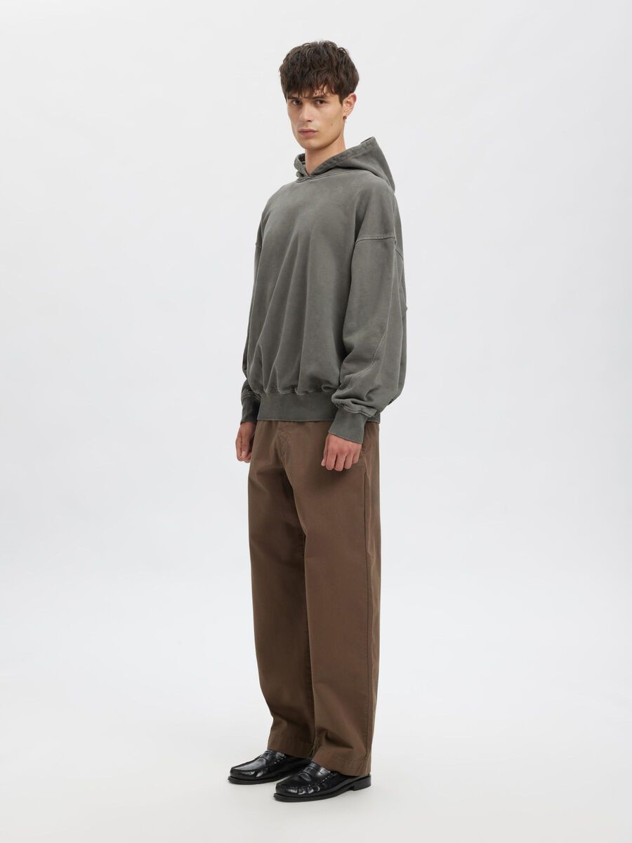 Carousel image - RELAXED FIT HOODIE, Forged Iron | 5
