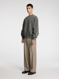 Selected RELAXED FIT  SWEATSHIRT, Forged Iron, highres - 16097124_ForgedIron_008.jpg
