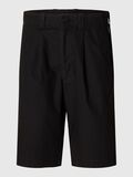 Selected LOOSE FIT SHORTS, Black, highres - 16097588_Black_001.jpg