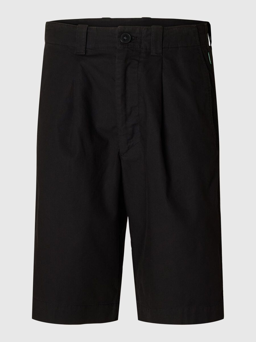 Carousel image - LOOSE FIT SHORTS, Black | 3